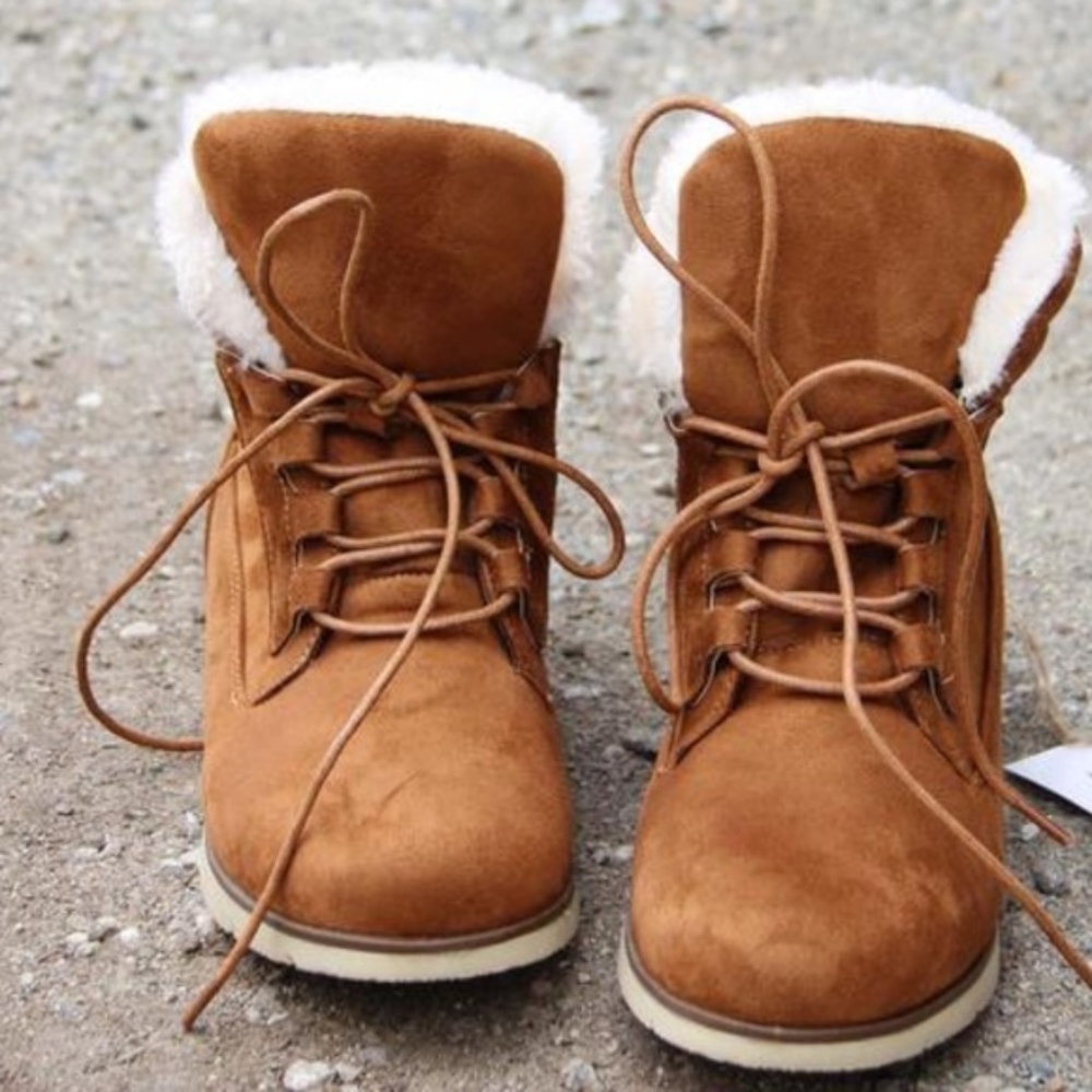 LYSSA Comfy Autumn Bootie - CAMEL - Picture 3 of 3